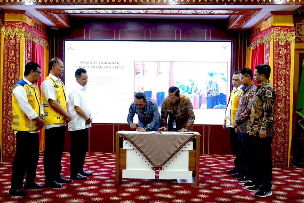 WEGE Teken Kontrak Renovasi 12 Venue PON XXI 2024 di Aceh