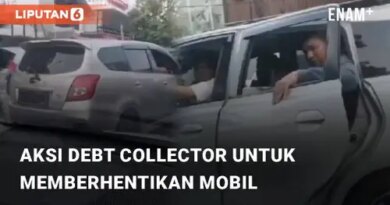 VIDEO: Aksi Berbahaya Debt Collector Untuk Memberhentikan Mobil di Semarang