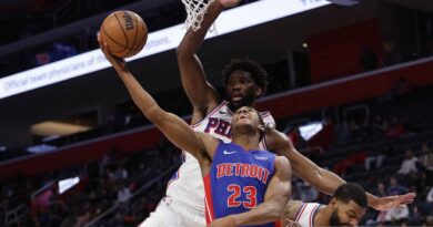 NBA : Philadelphia 76ers mengalahkan Detroit Pistons 129-111