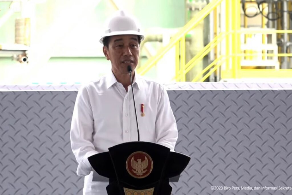 Jokowi apresiasi ekspansi PT Smelting untuk dukung hilirisasi industri