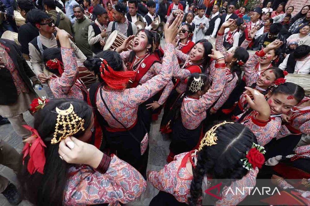 Festival Indrayani di Kirtipur Nepal