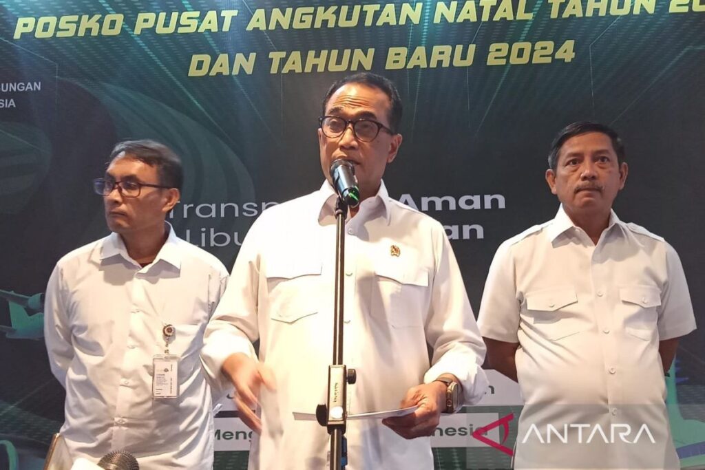 Menhub: Puncak arus balik Natal dan tahun baru pada 1-2 Januari 2024