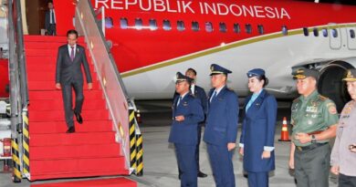 Presiden Jokowi tiba di Jakarta usai lawatan ke Jepang