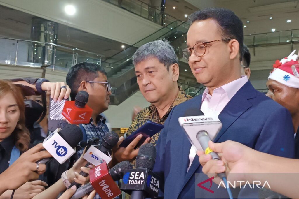 Anies: Dukungan dari JK amanat besar