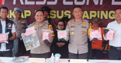 Polrestabes Surabaya menggagalkan peredaran 144 kilogram sabu