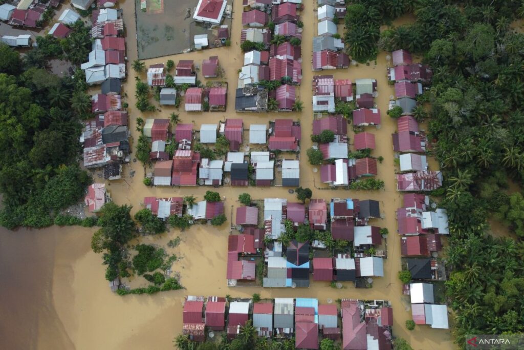 Sekitar 38 persen wilayah Indonesia sudah memasuki musim hujan