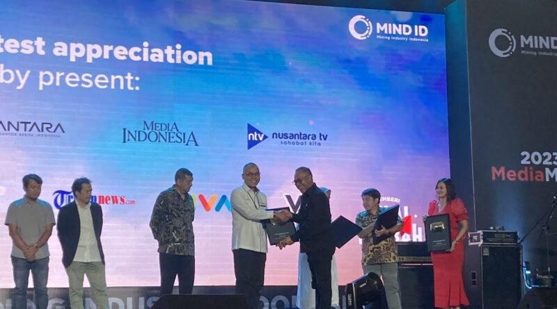 LKBN ANTARA terima penghargaan apresiasi media dari MIND ID