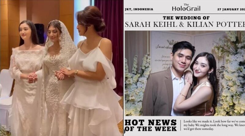 6 Potret Ranty Maria Sebagai Bridesmaid di Pernikahan Sarah Keihl, Bersama Rayn Wijaya