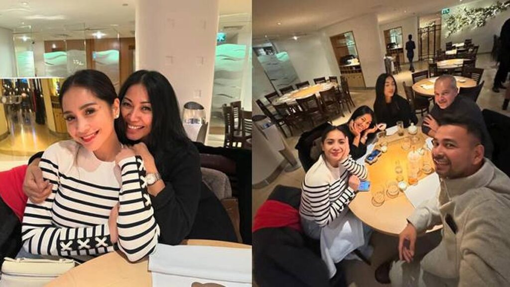 6 Potret Nagita Slavina Bersama Anggun di London, Papa Gideon pernah menjadi gitarisnya