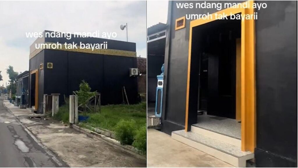 Viral Penampakan Desain Rumah Mirip Ka'bah, Jadi Inspirasi