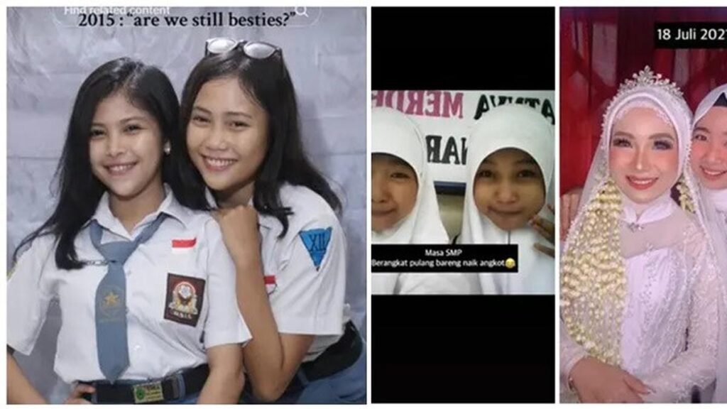 6 Potret Persahabatan yang Langgeng Hingga Punya Anak yang Viral, Bak Kakak Adik