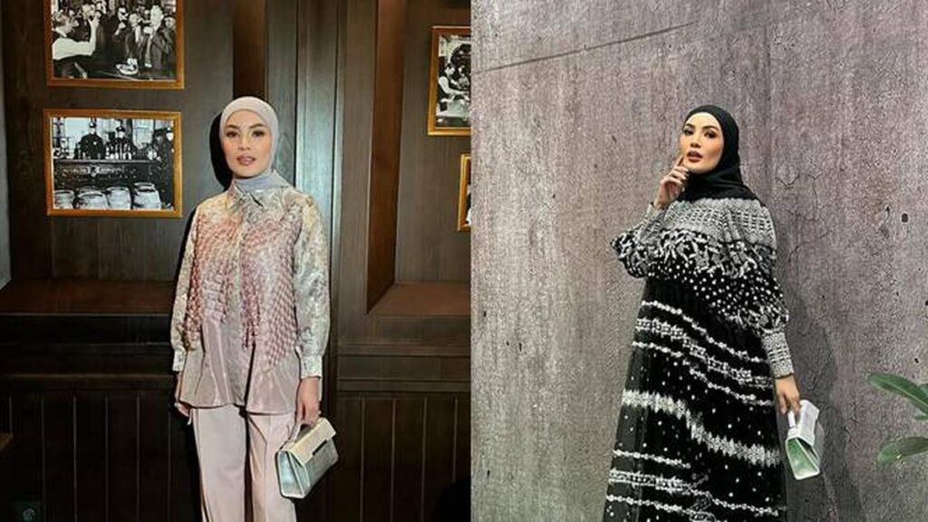 7 Potret Nindy Ayunda Berhijab Usai Umrah, Sosoknya Banjir Pujian