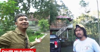 10 Potret Rumah Hutan Dodit Mulyanto, Tempat Penyembuhan Bersama Angelina Ci