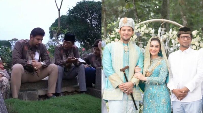 7 Potret Ammar Zoni dan Ayahnya Sebelum Meninggal, Foto Pernikahan Jadi Momen Manis