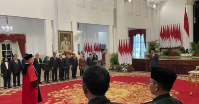 Presiden Jokowi lantik Arsul Sani jadi Hakim Konstitusi