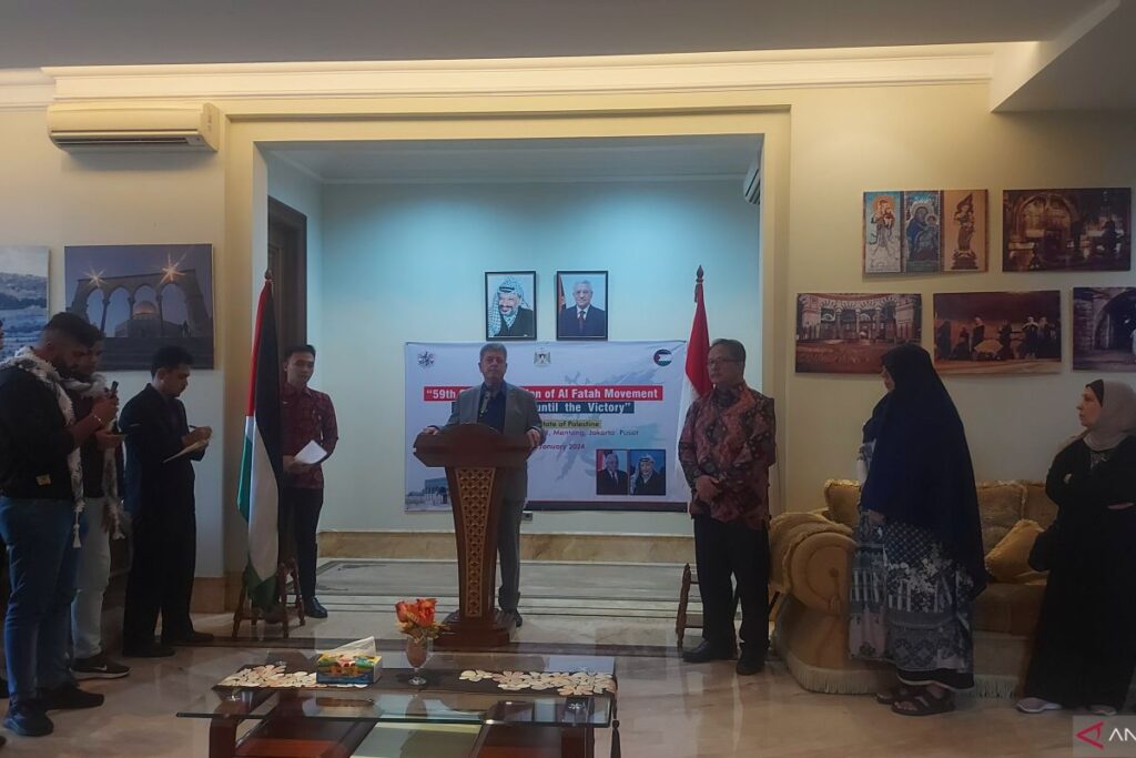 Dubes: Gerakan Fatah menandai awal perjuangan rakyat Palestina