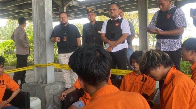 Polisi tangkap sembilan pelaku begal  di Medan