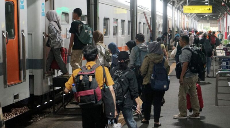 KAI Daop Semarang berangkatkan 5,56 juta penumpang selama 2023