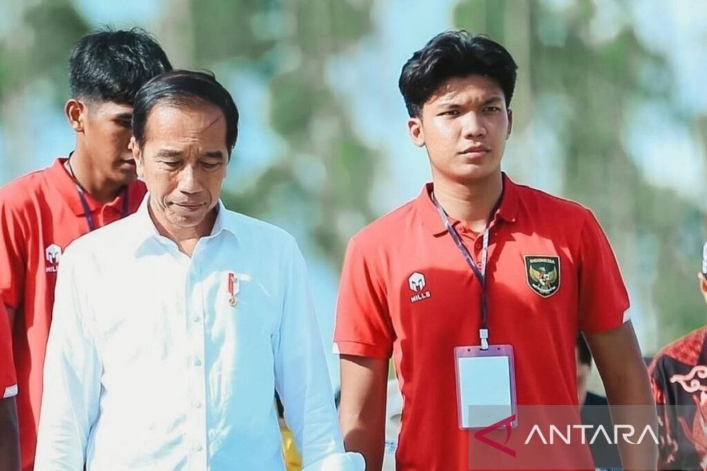 Pemain Bali United dampingi Presiden RI tinjau IKN