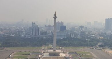 Kualitas udara Jakarta tidak sehat untuk yang sensitif pada Sabtu pagi