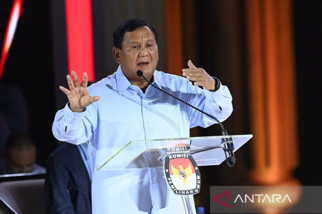 Prabowo: Tanpa kekuatan militer, bangsa akan dilindas seperti di Gaza