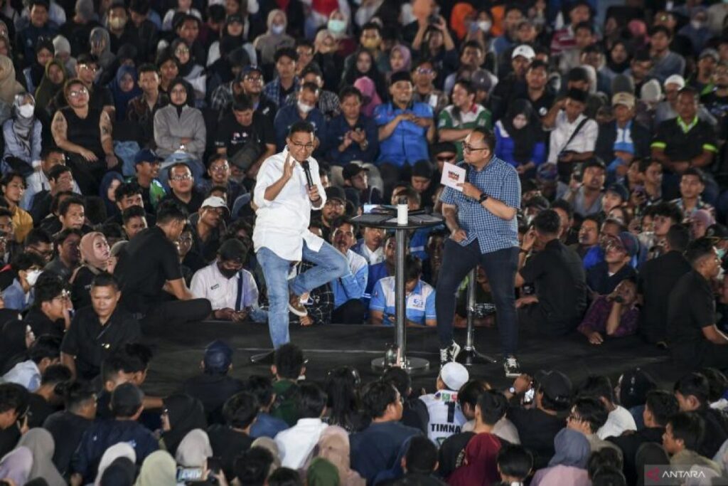 Anies singgung pengeluaran pemerintah banyak untuk keindahan kantor