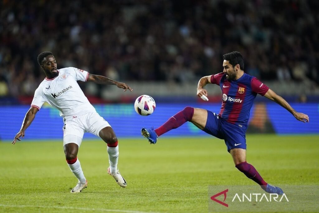 Gol perdana Vitor Roque menangkan Barcelona 1-0 atas Osasuna