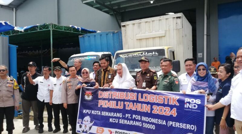 KPU Kota Semarang mulai distribusikan logistik pemilu ke kecamatan