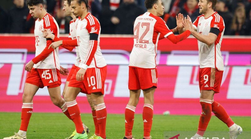 Dua gol Harry Kane bantu Bayern Muenchen menang atas RB Leipzig