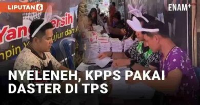 VIDEO: Nyeleneh, Petugas KPPS Pakai Kostum Daster di TPS Samarinda