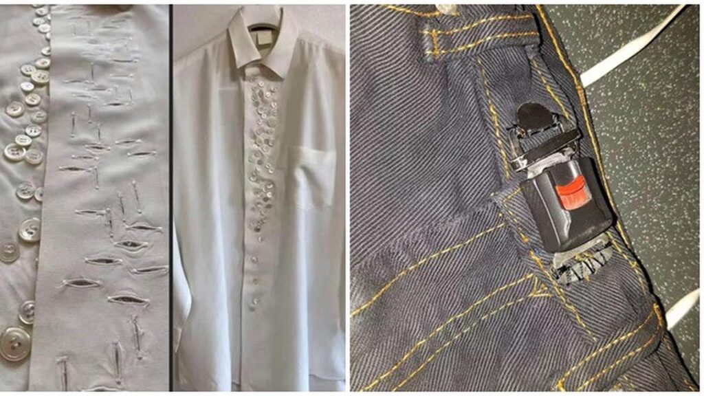 6 foto kancing baju dan celana yang aneh ini bikin repot saat memakainya