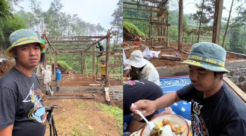 7 Potret Dodit Mulyanto Membangun Rumah Jawa Berusia 200 Tahun di Dalam Hutan
