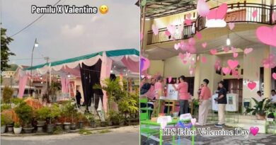6 Potret TPS Bertema Valentine di Pemilu 2024, Penuh Warna Pink dan Hiasan Hati