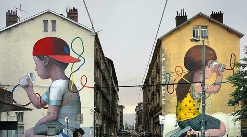 10 Potret Street Art Keren, Bikin Kota Makin Estetika