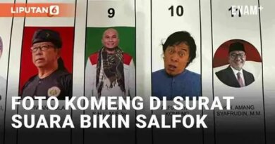 VIDEO: Viral Foto Komeng di Surat Suara Pemilu Bikin Salah Fokus