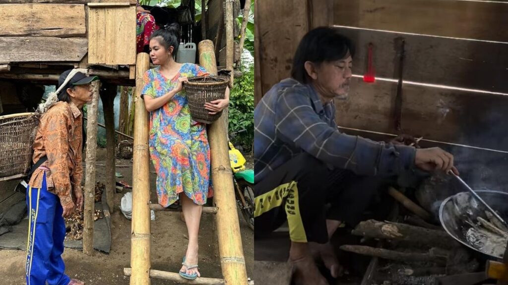 7 Potret Kehidupan Epy Kusnandar di Kampung Istri, Tinggal di Hutan