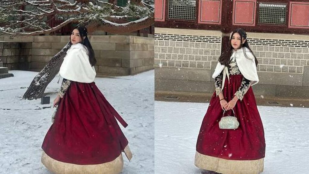 7 Potret Lea Ciarachel Saat Liburan ke Korea Selatan, Tampil Memesona dengan Hanbok