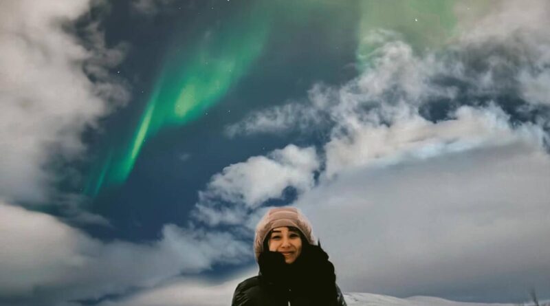 Momen Seru Lula Lahfah Berhasil Menangkap Aurora di Norwegia, Perjuangannya Alot