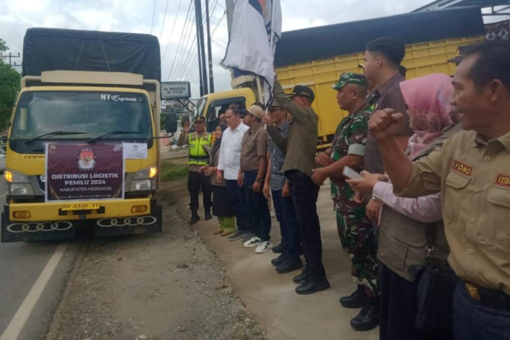 Merangin pastikan distribusi logistik tps terjauh sampai tepat waktu