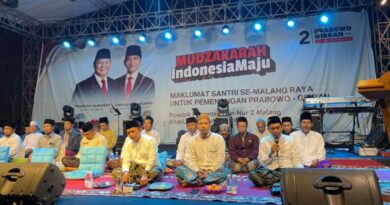 50 kiai Malang Raya doakan Prabowo-Gibran dalam debat kelima Pilpres