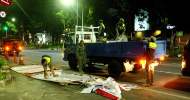 Ribuan personel gabungan menjatuhkan APK serentak di DKI Jakarta