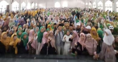 Ribuan perempuan di Bayumas konsolidasi dan doa bersama dukung AMIN