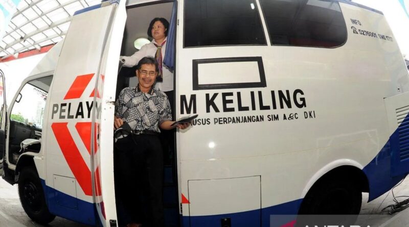 Rabu, SIM Keliling tersedia di empat lokasi Jakarta