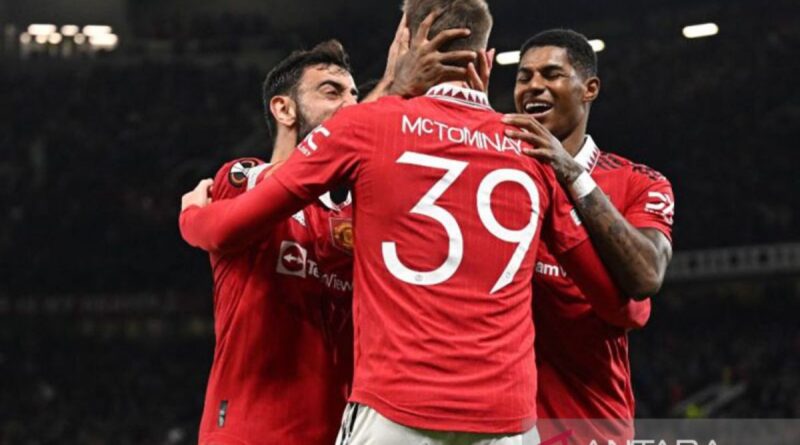 Gol larut McTominay menangkan Manchester United 2-1 atas Aston Villa