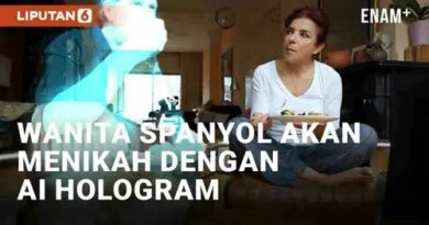 VIDEO: Wanita Spanyol Akan Jadi yang Pertama Menikah dengan AI Hologram