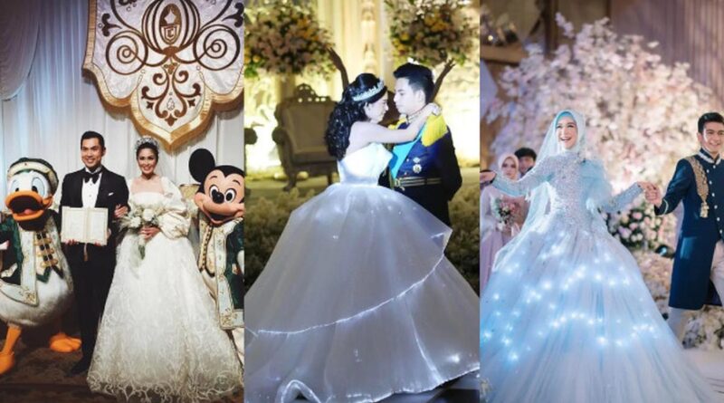 7 Pernikahan Berkonsep Dongeng Artistik, Ada Sandra Dewi dan Harvey Moeis