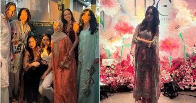7 Potret Nia Ramadhani Ajak Mikhayla ke Fashion Show Koleksi Ramadhan