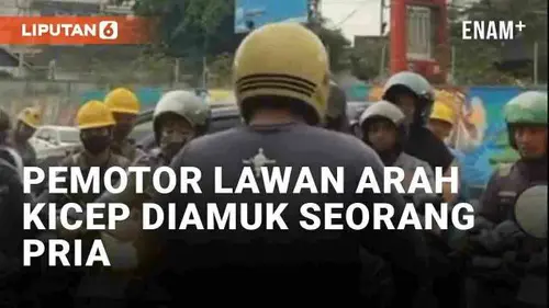 VIDEO: Aksi Pria Amuk Pemotor Lawan Arah Massal di Balikpapan, Langsung Bikin Kicep