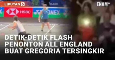 VIDEO: Detik-Detik Gregoria Mariska Tersingkir Usai Penonton All England Nyalakan Lampu Flash di Rubber Game