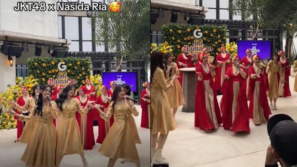 Potret Kolaborasi Nasida Ria dan JKT48, Rilis Lagu Religi 'Ini Ramadhan Kita'